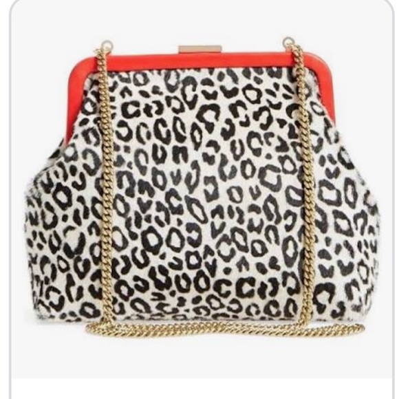 Clare V Handbags - Clare V Calf Hair Ocelot Flore Bag NWT